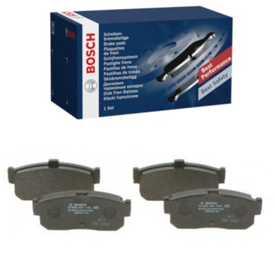 BOSCH Bremsbeläge hinten für NISSAN 100 NX ALMERAII  MAXIMA / PRIMERA SUNNYI