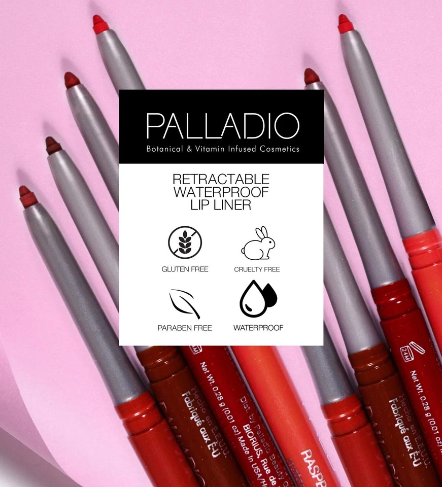 Palladio Retactable Lip Liner - 2-pack, color NAKED PRL01 - Image 3 of 4