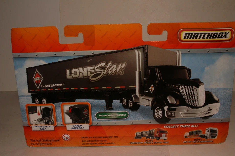 Matchbox International Lonestar con remolque de caja Foto 3 de 4