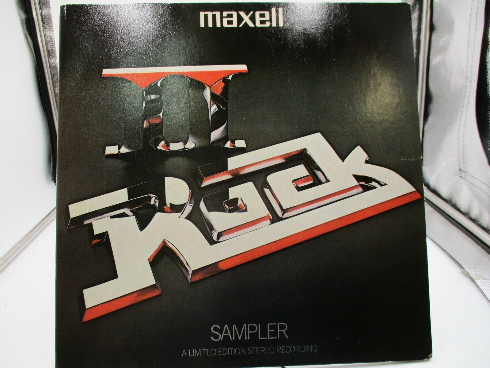 Maxell Rock II Sampler Vinyl LP Record 1980 DPL 1-0466 LP NM Ultrasonic Clean