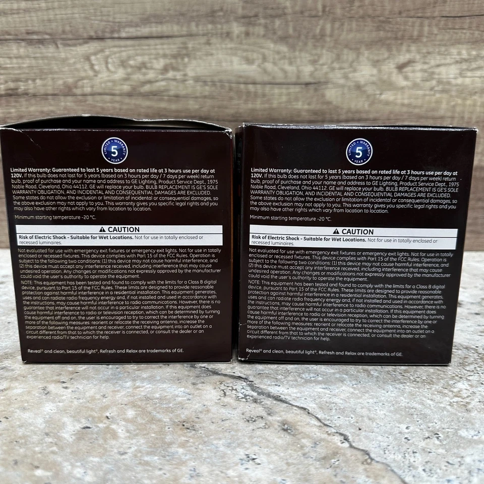 2X GE Relax LED HD Light PAR38 15W Dimmable Bulb 1200 Lumens Warm White 90W - Image 2 of 4