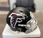 Michael Vick Signed Atlanta Falcons Speed Mini Helmet (Beckett)