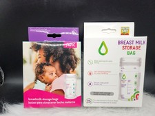 35 Count Breast Milk Storage Bags 6 Ounce Pre-sterilized NEW