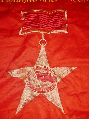Held der Streitkräfte - 1969 Militär Region 4 - Vietcong Flagge - Vietnamkrieg - Bild 6 von 9