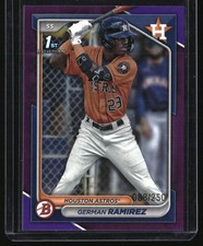 2024 Bowman German Ramirez Prospects Purple 088/250 #BP-93 HOU Astros