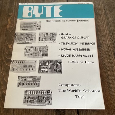 Vintage Byte Magazine ''The Small Systems Journal'' - Issue #2 - October 1975