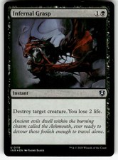 INFERNAL GRASP #119 MTG INNISTRAD REMASTERED FOIL