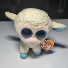 Ty Beanie Boos - OLGA the Easter Lamb / Sheep (Exclusive) 6" with TAGS