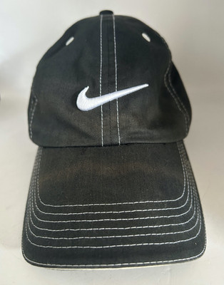 Nike Golfmütze Herren schwarz One SQ Kappe Golf Performance Swoosh verstellbarer Riemen