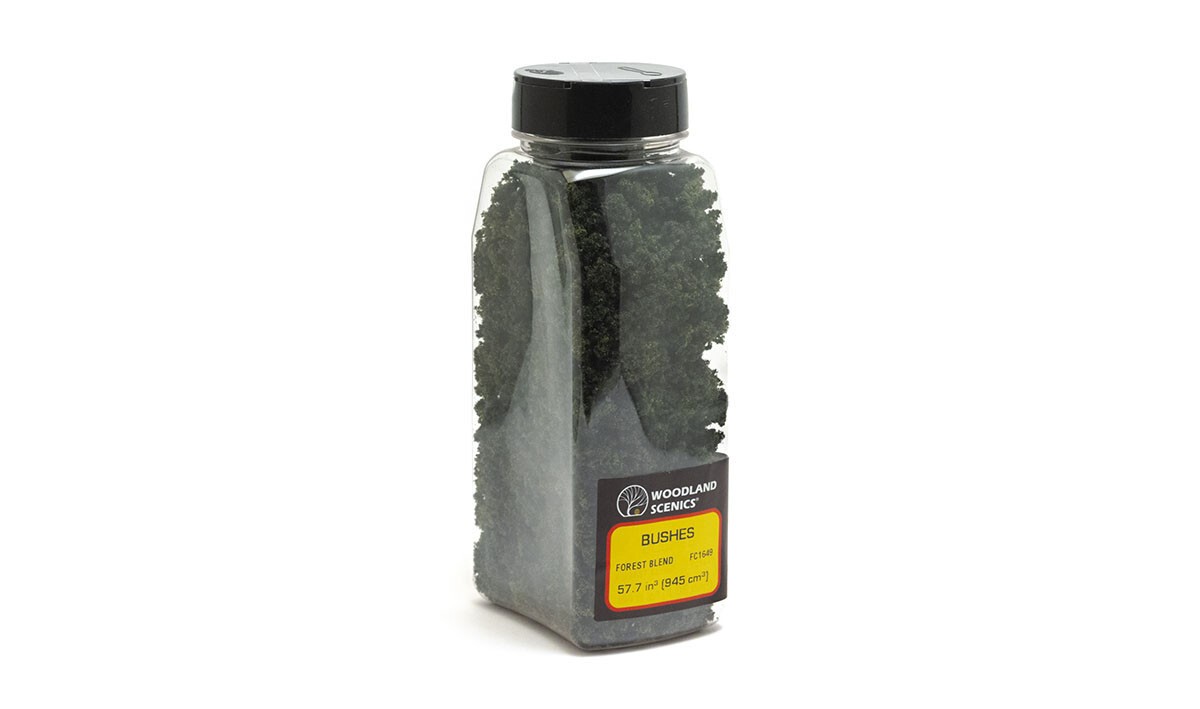 Woodland Scenics Bushes Forest Mix Coarse Flakes Content: 0.945l FC1649
