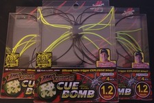 Geecrack Imo Kemushi Cue Bomb - Black / Chartreuse 1.2