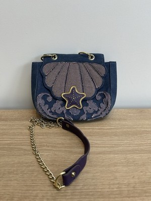 Loungefly Disney Little Mermaid Arielle Denim Saddle Bag Umhängetasche