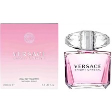 VERSACE BRIGHT CRYSTAL 200ML EDT SPRAY | NEW & SEALED | FREE P&P | UK