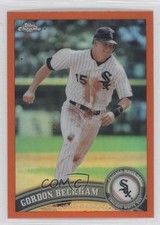 2011 Topps Chrome Retail Orange Refractor Gordon Beckham #51 0i0