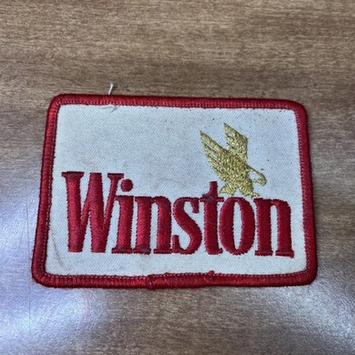 winston gold cigarettes Winston Gold Eagle Patch Vintage 80's Cigarettes Cig Tobacco Smoke Racing  Jacket