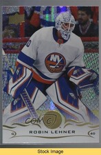 2018-19 Upper Deck Speckled Rainbow Foil Robin Lehner #366 READ 0cr