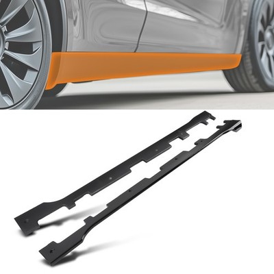 Side Extension Kit Panel Body Lip for Honda Accord 2018-2022 Sport Touring Black