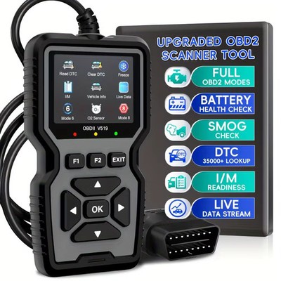 Advanced OBD2 Scanning Diagnostic Tool | Professional Engine Code Reader Reset
