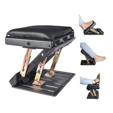 Adjustable Foot Rest for Under Desk at Work, Comfortable Footrest with 4-Leve...