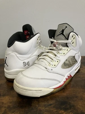 Supreme x Air Jordan 5 Retro White for Sale | Authenticity
