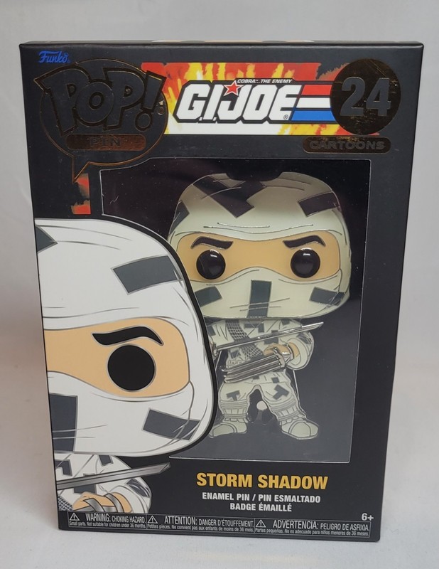 G.I. Joe Storm Shadow #24 Pop! Pin (Cartoons, Movies, Comics, Toys)