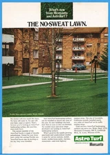 1970 Monsanto Astro Turf Piccadilly Square Apartments Denver Co landscaping ad