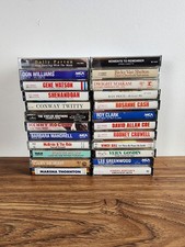 Lot Of 24 Country Music Cassettes: Dolly Parton, Vince Gill, Vern Gosdin,...