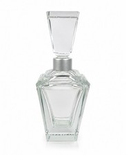 Vintage Dali Stern Art Glass Decanter No. 8-028 France Geometric Bottle