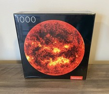 NEW Sealed SUN Jigsaw Puzzle 1000 Piece 26.5inch Circle Space NASA Bluekazoo