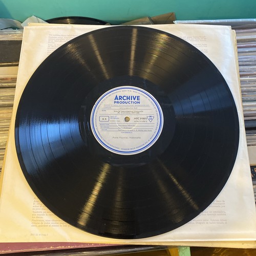 Rare Bach/Fournier Violoncello Suites Archive Mono ARC 3186 VG+ - Germany - Picture 5 of 8