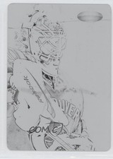 2012-13 Certified Marvels Printing Plate Black 1/1 Cory Schneider #110 1p3