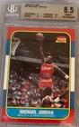 Fleer 1986-87 Michael Jordan #57 Chicago Bulls BGS 8.5 Graded Card