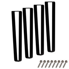 16" Heavy Duty Hairpin Legs - DIY Furniture Legs for Coffee Table, End Table,...