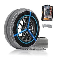 Snow Socks for Tires, Elastic Tire Socks for Passenger Cars, Pickups, HPM-90