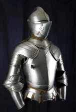 Medieval Knight Suit Armor Full Wearable Body Armor 18G Steel Armor
