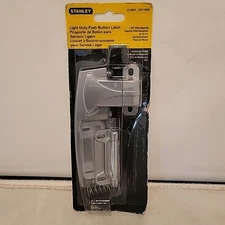 Stanley Light Duty Push Button Latch 12-4933 / CD1782R ALUMINUM FINISH 
