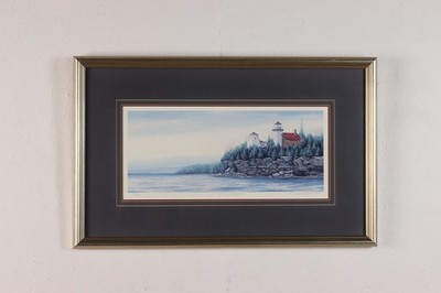 Fading Light Vintage Door County Lighthouse Bridenhagen 24'' #55375