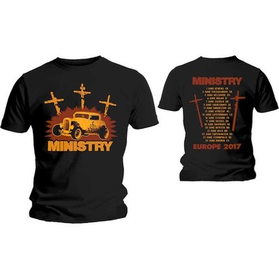 Ministry - Hot Rod T-Shirt Größe S & M - Official Merchandise