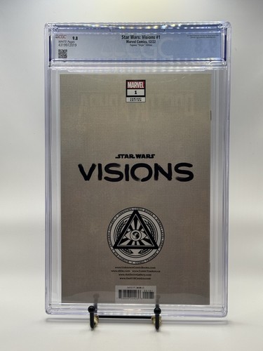 STAR WARS VISIONS #1 - RICKIE YAGAWA VIRGIN MARVEL CGC 9.8 - Picture 2 of 2