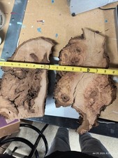 Cherry burl slab dried crafts live edge