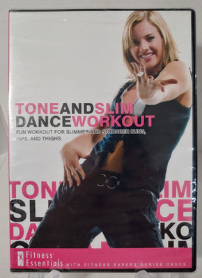 Tone And Slim Dance Workout with Denise Druce ~ DVD New Sealed