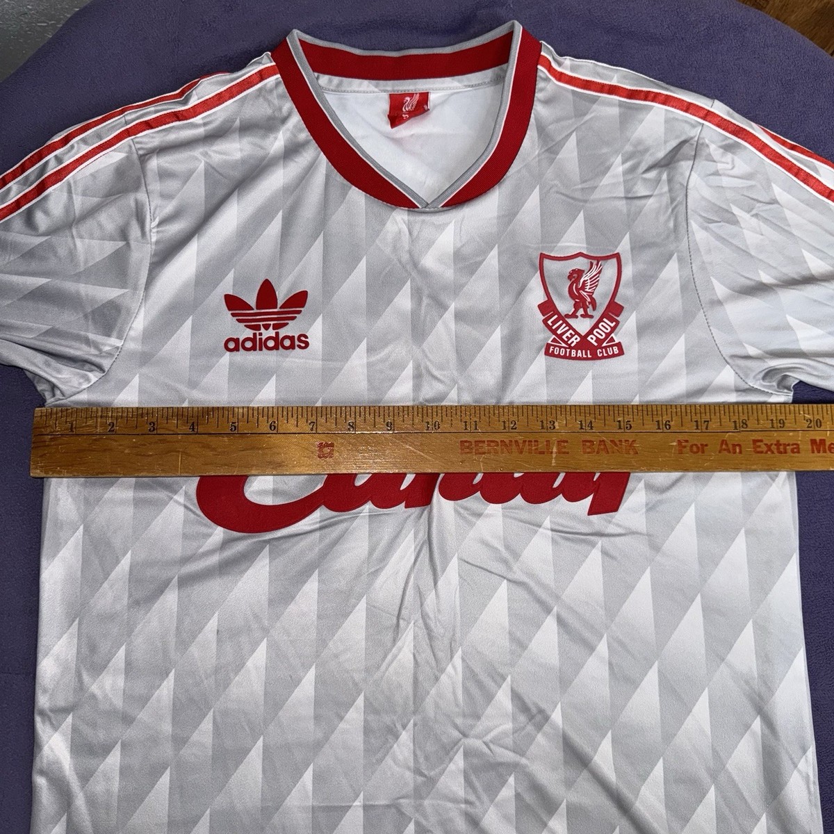 Liverpool FC 1989-91 Away Retro Soccer Jersey Adidas Men's S | eBay