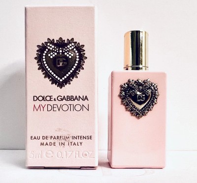 Dolce & Gabbana MY DEVOTION Eau de Parfum INTENSE Perfume MINI Splash 5ml 0.17oz