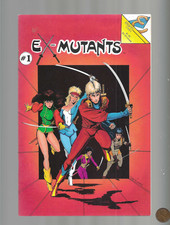 1986 Eternity Comics-E-Mutants-#1-A Breed Apart=B & W==Ron Lim Cover-NM