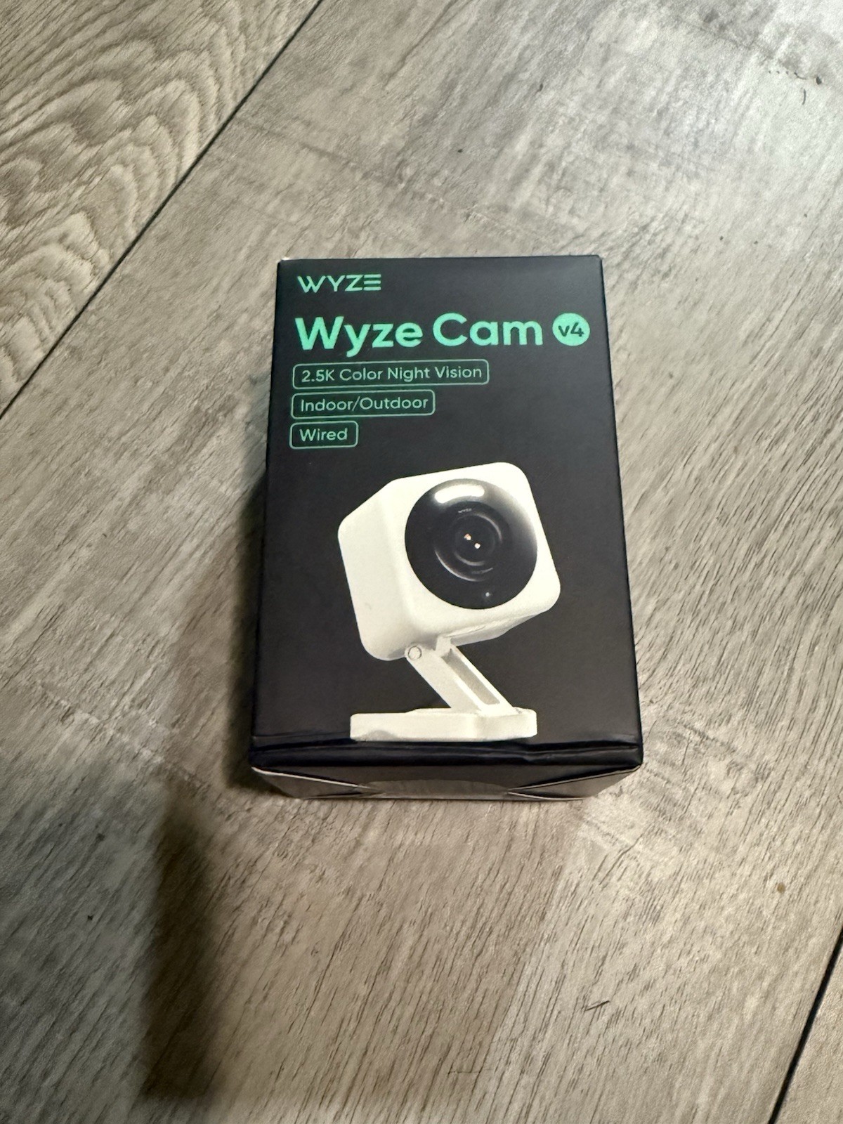 Wyze Cam v4 - 2.5K QHD Indoor/Outdoor WiFi Smart Security Camera