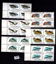/// 4X ROMANIA 1992 - MNH - MARINE LIFE - FISH 