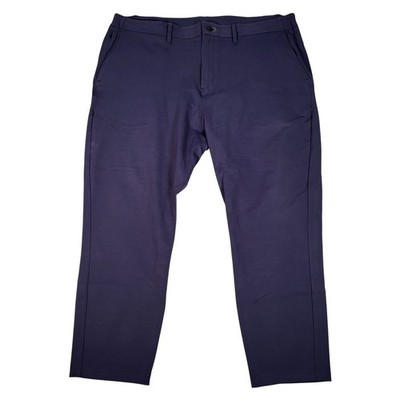 Public Rec Pants Mens 40x28 (Fits 40x27) Gamechanger 5 Pocket Navy Stretch Golf