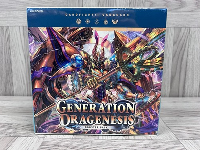 #ad Cardfight Vanguard Generation Dragenesis Booster Pack Box GBP 40.00