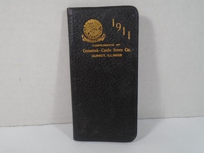 1911 COMSTOCK CASTLE STOVE CO--POCKET CALENDAR (LOOK)
