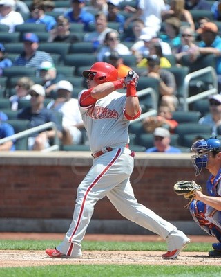 Carlos Ruiz, Philadelphia Phillies Color  8x10 Unsigned Photo.  BK-13
